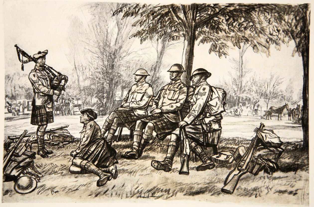 Out of the line, ilustración de 