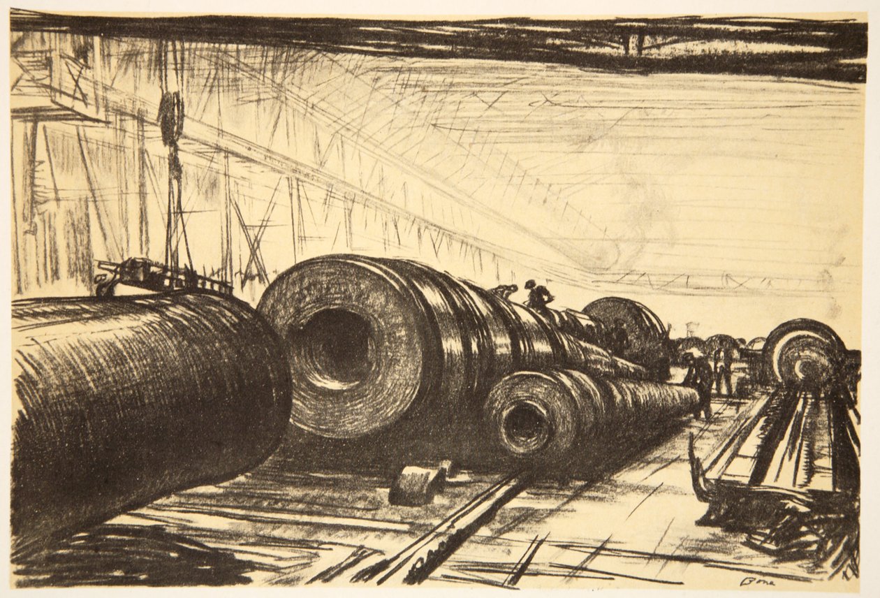 Algunos grandes cañones, ilustración de 