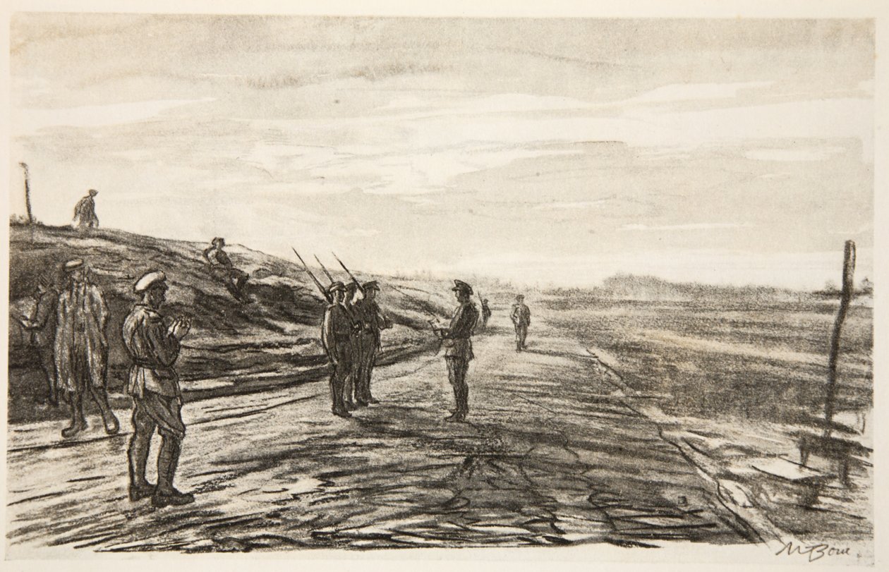 El piquete nocturno, ilustración de 