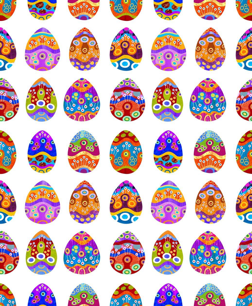 Fabeggs2, 2019 (técnica mixta digital) de David Newton