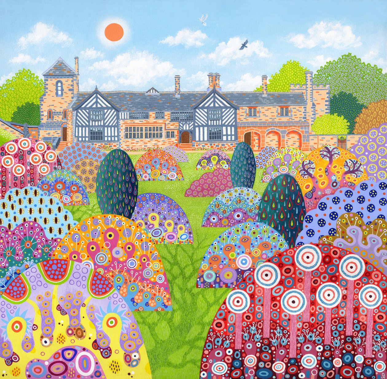 Shibden Hall Sol, 2022 de David Newton