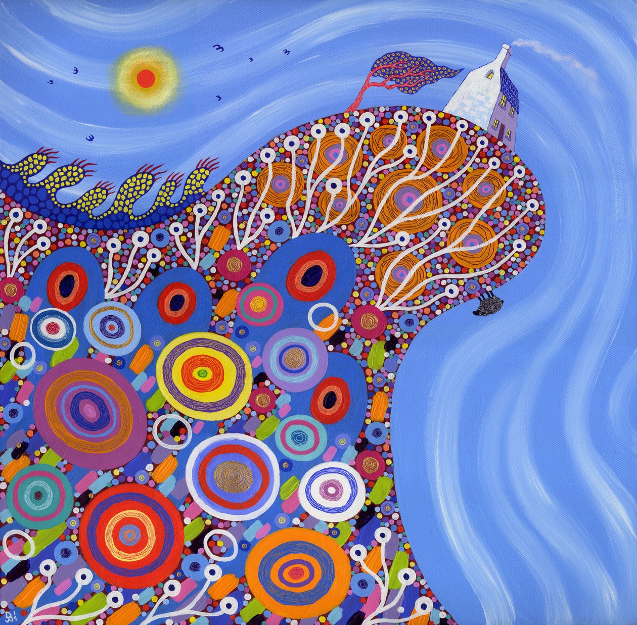 La oveja muy precaria, 2014 de David Newton