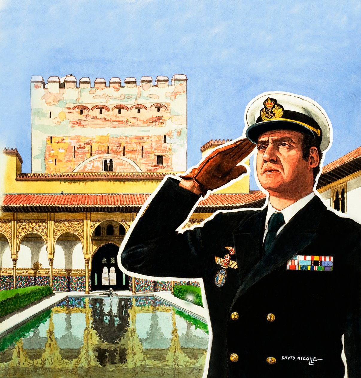 Rey Juan Carlos de España de David Nicolle