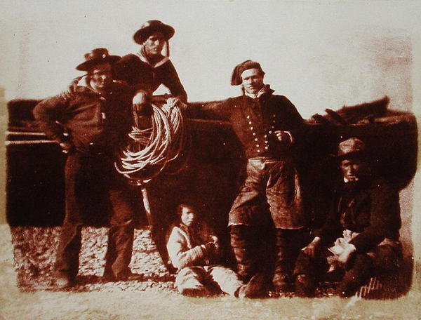Pescadores de David Octavius and Adamson Robert Hill