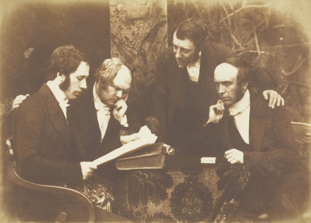 Presbiterio de Dumbarton, 29 de marzo de 1845 de Hill and Adamson