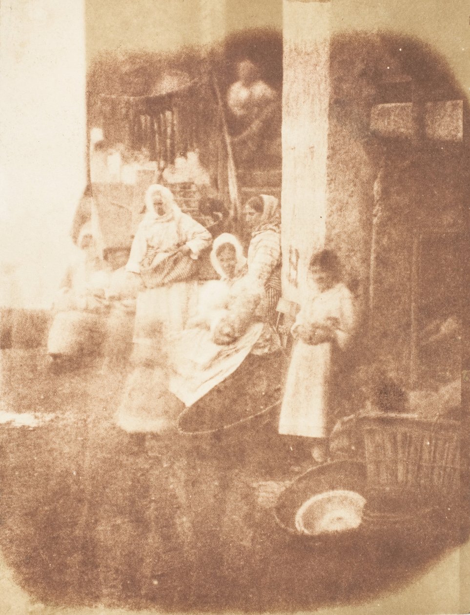 Pescadoras de Newhaven, 1843-47 de Hill and Adamson