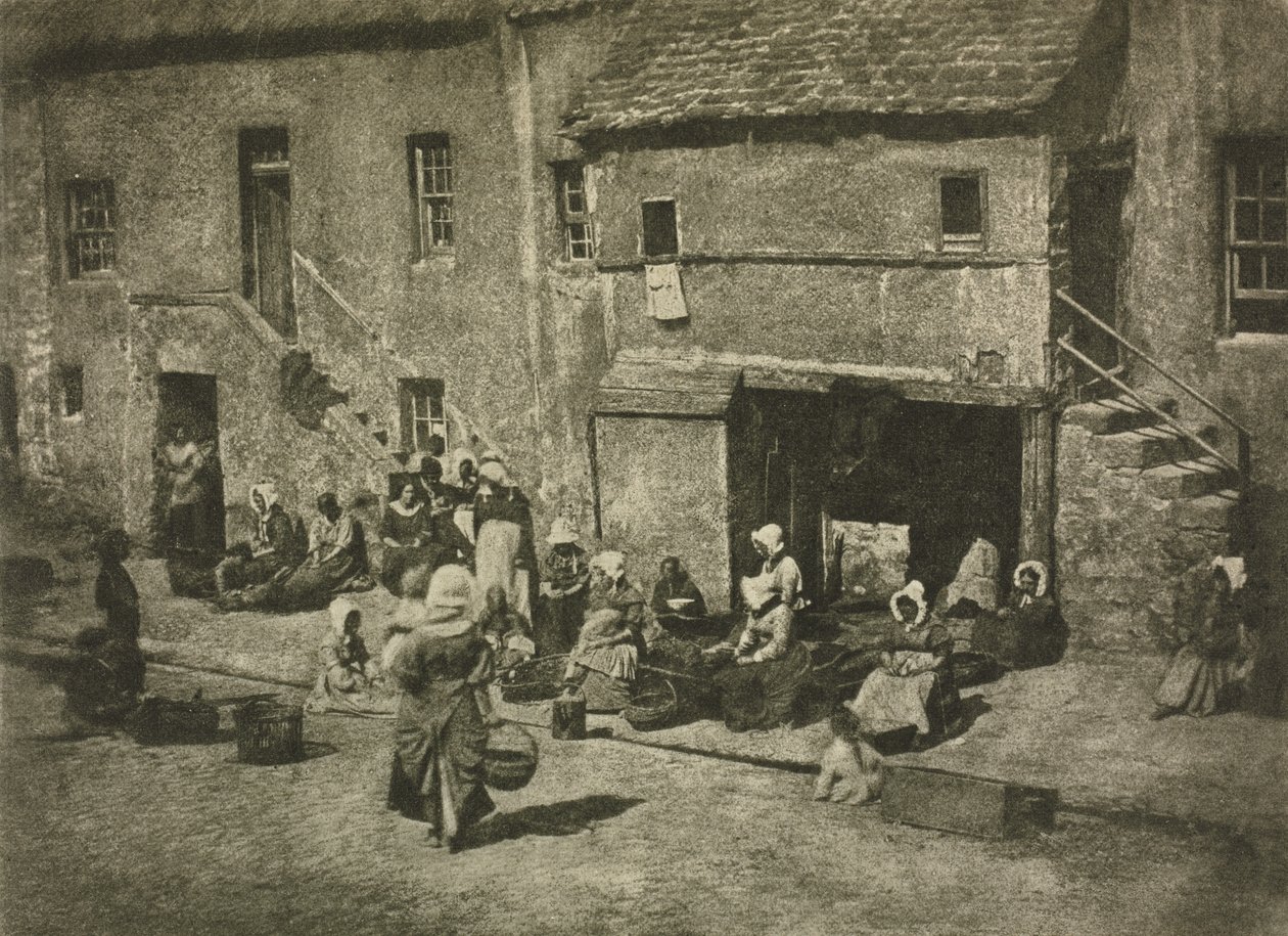 Newhaven Fisheries, 1909 de David Octavius Hill, Robert Adamson