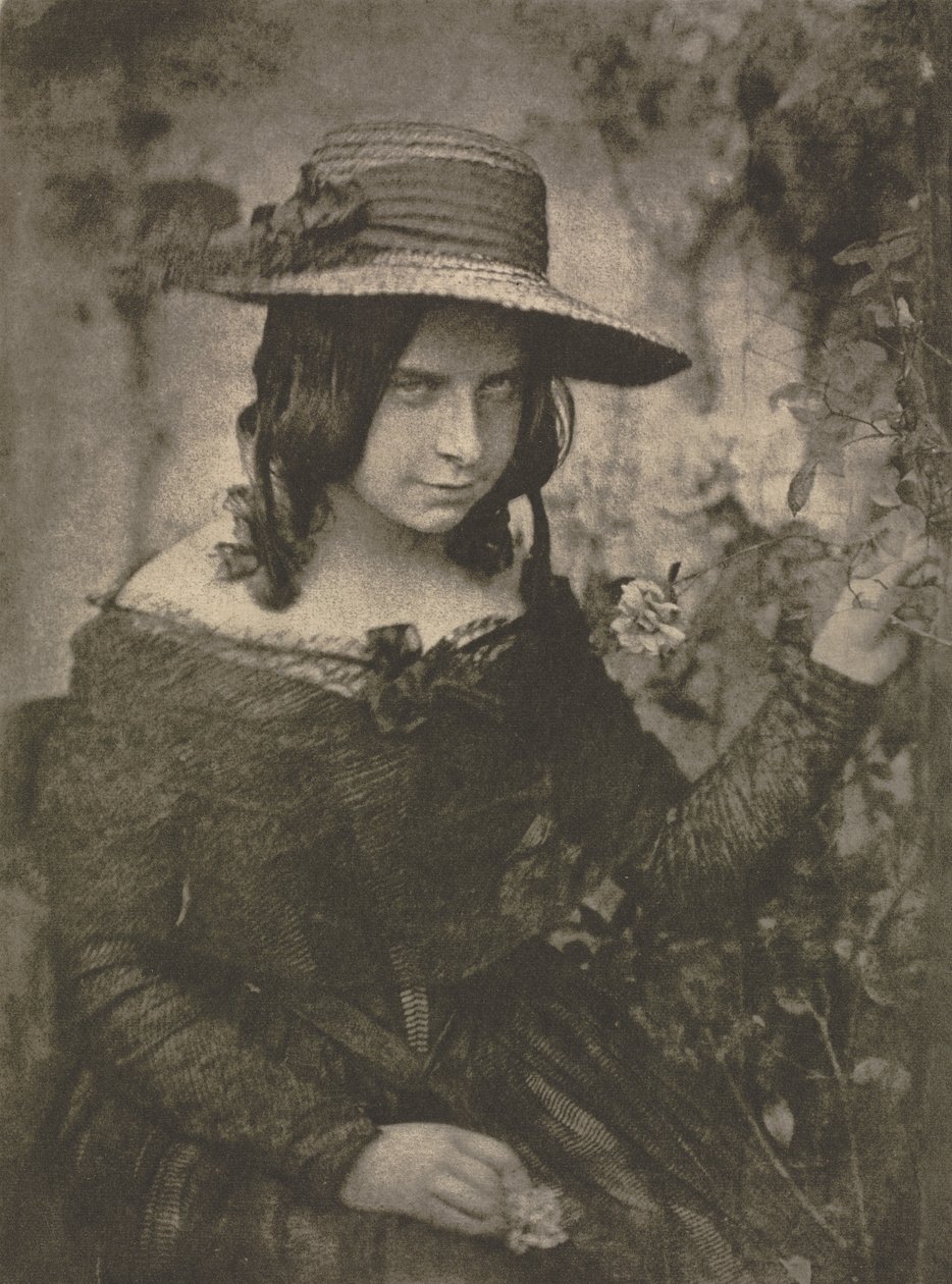 Camera Work: Girl in Straw Hat de David Octavius Hill