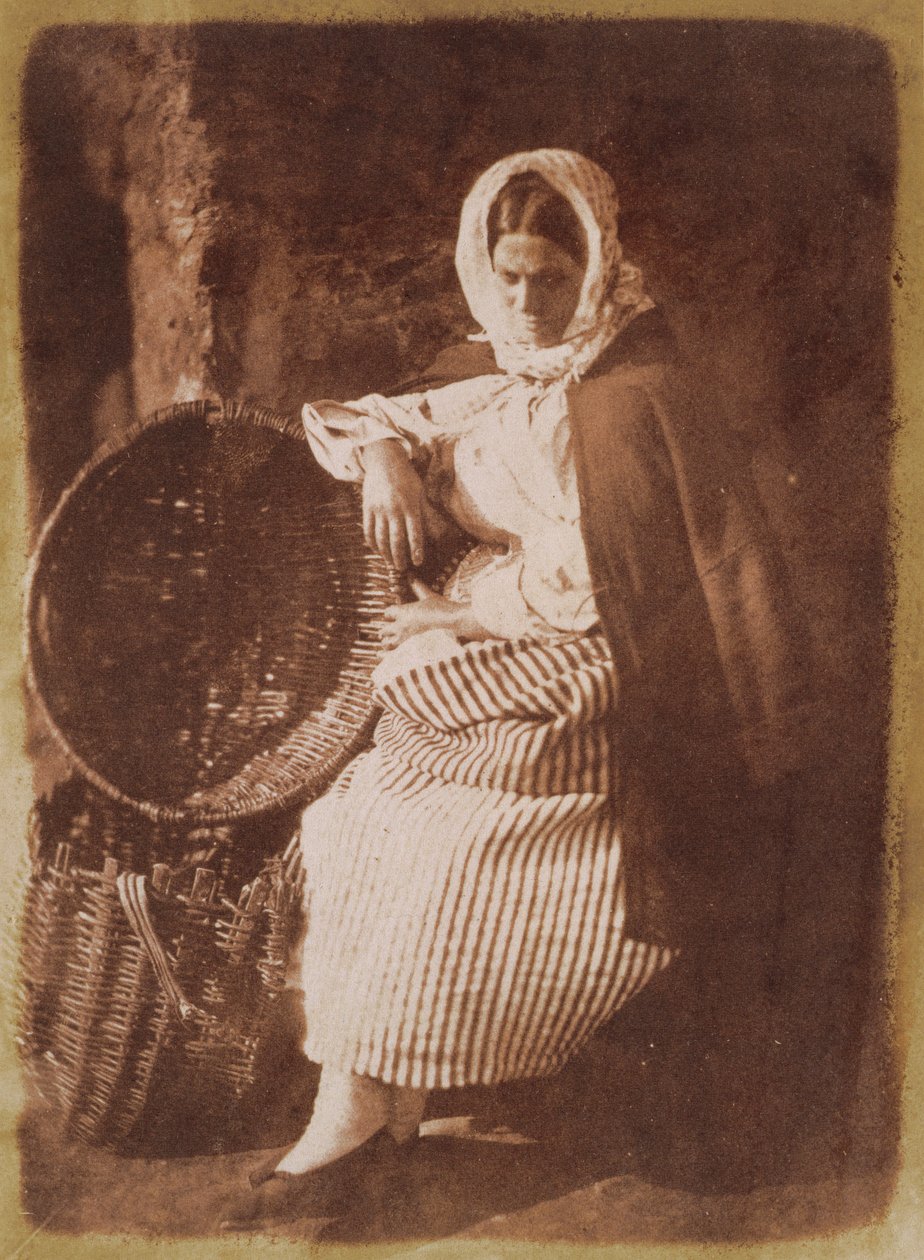 Sra. Hall, Newhaven, 1843-47 de David Octavius Hill