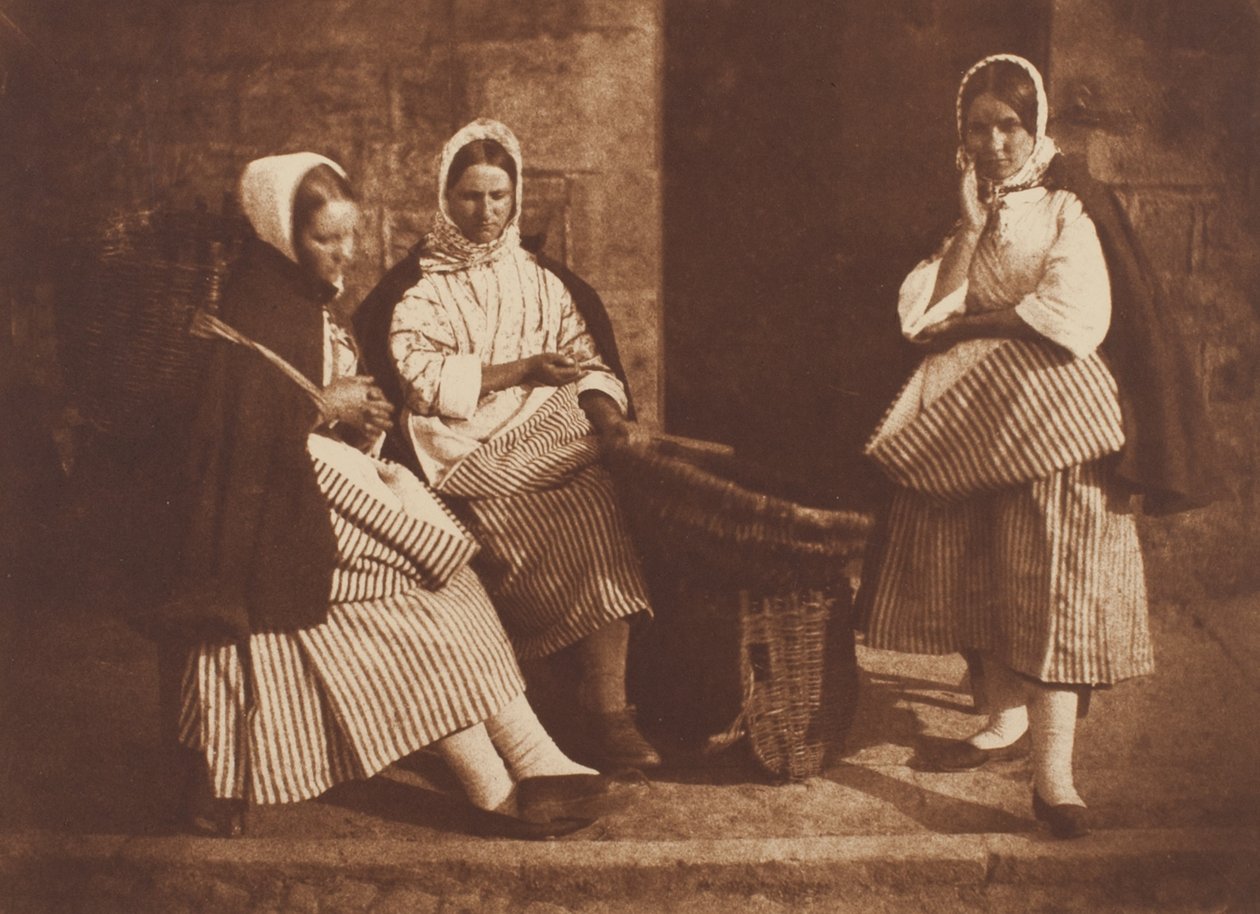 Sra. Logan y dos mujeres desconocidas, Newhaven de David Octavius Hill