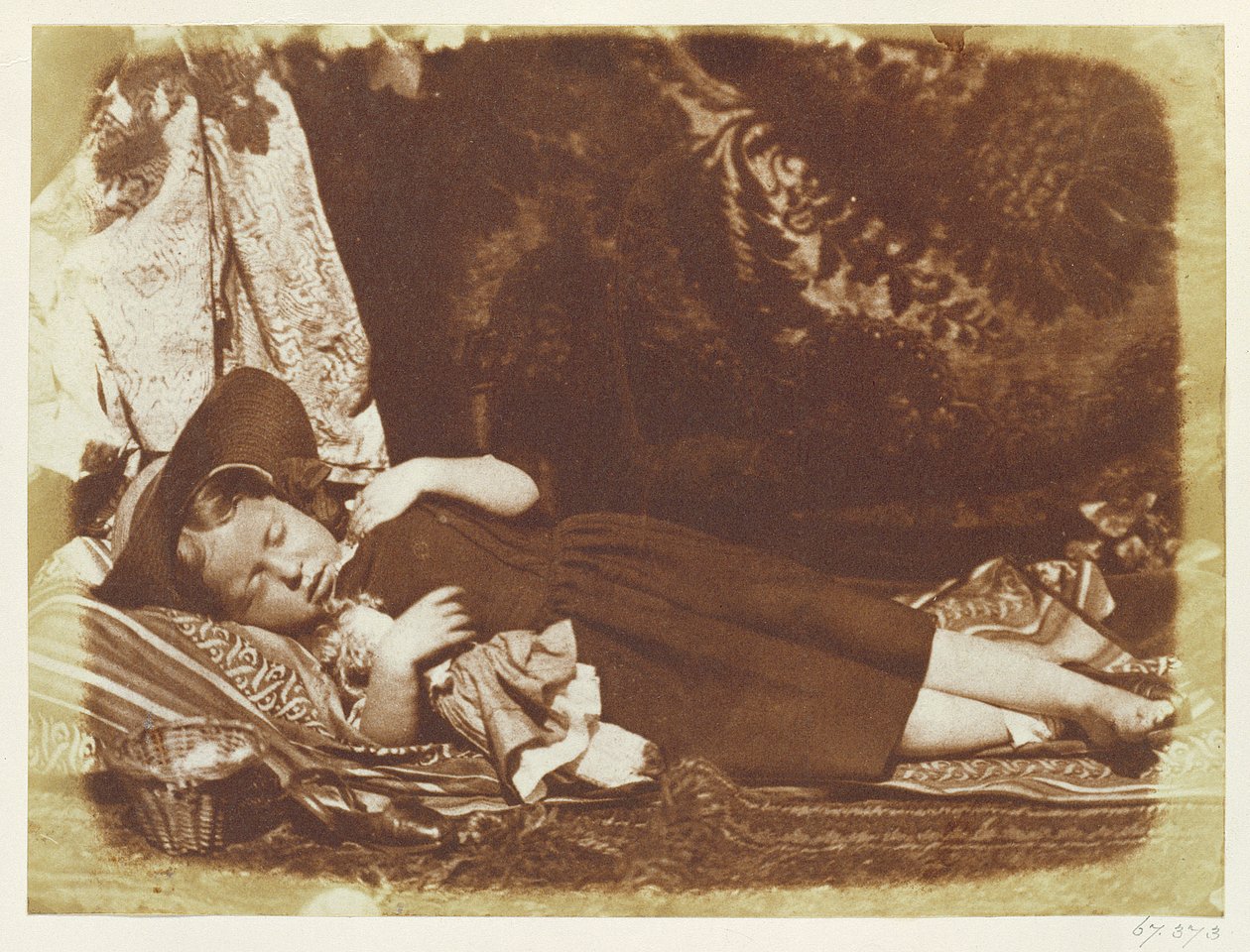 Los compañeros de cama, c.1843-47 de David Octavius Hill