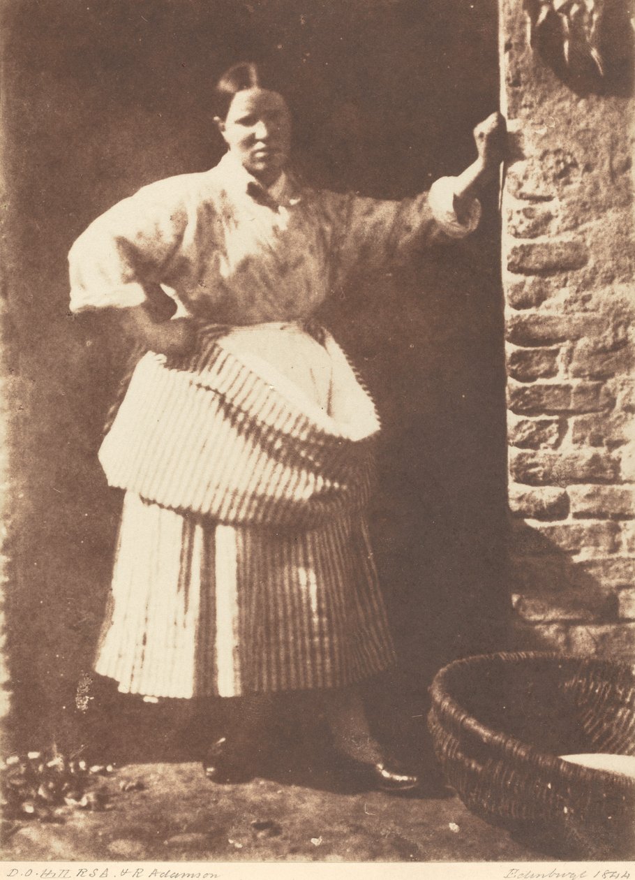 Una Pescadora de Newhaven de David Octavius Hill and Robert Adamson