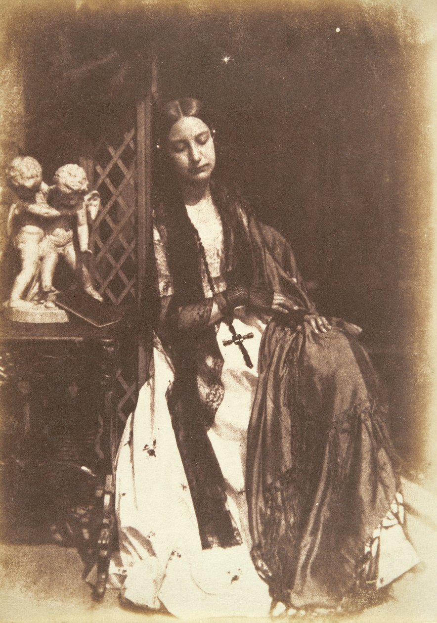 Señorita Elizabeth Rigby (1809-93) luego Lady Eastlake, c.1844 de David Octavius Hill and Robert Adamson