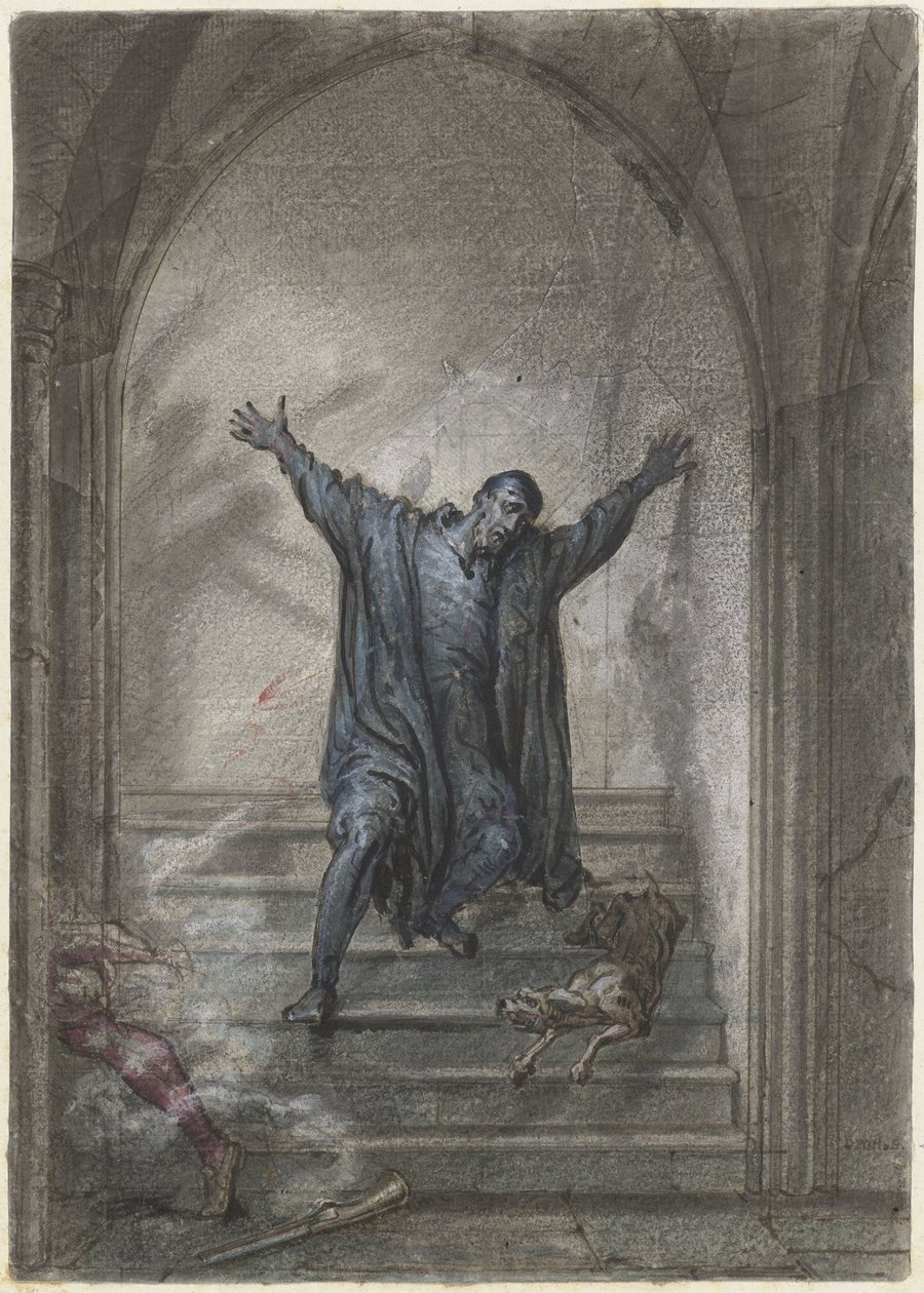 El asesinato de Guillermo de Orange de David Pièrre Giottino Humbert de Superville