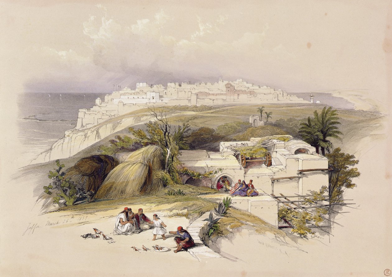 Jaffa, 26 de marzo de 1839, lámina 62 del Volumen II de 