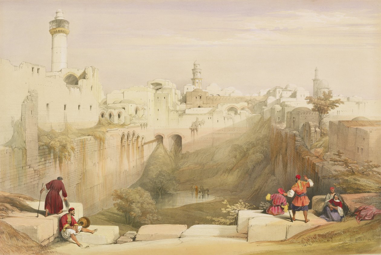 Jerusalén, 12 de abril de 1839, placa 12 del Volumen I de 
