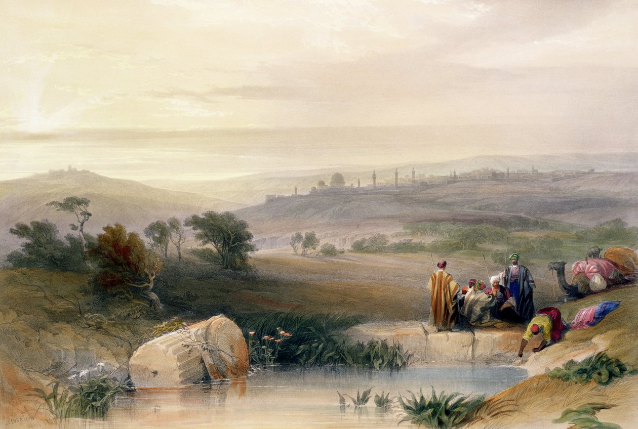 Jerusalén, abril de 1839, placa 22 del Volumen I de 