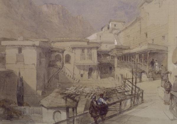 Monte Sinaí de David Roberts