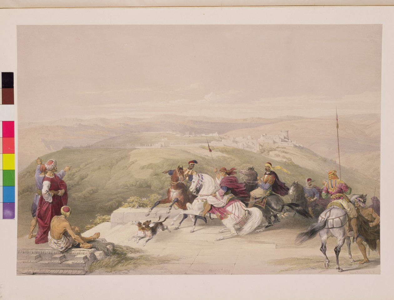 Sabaste, antigua Samaria, 17 de abril de 1839, placa 44 del Volumen I de 