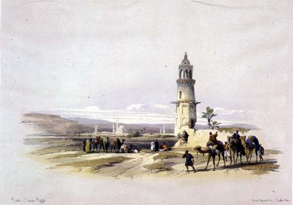 Sioul, Alto Egipto, de "Egipto y Nubia", Vol.1 de David Roberts