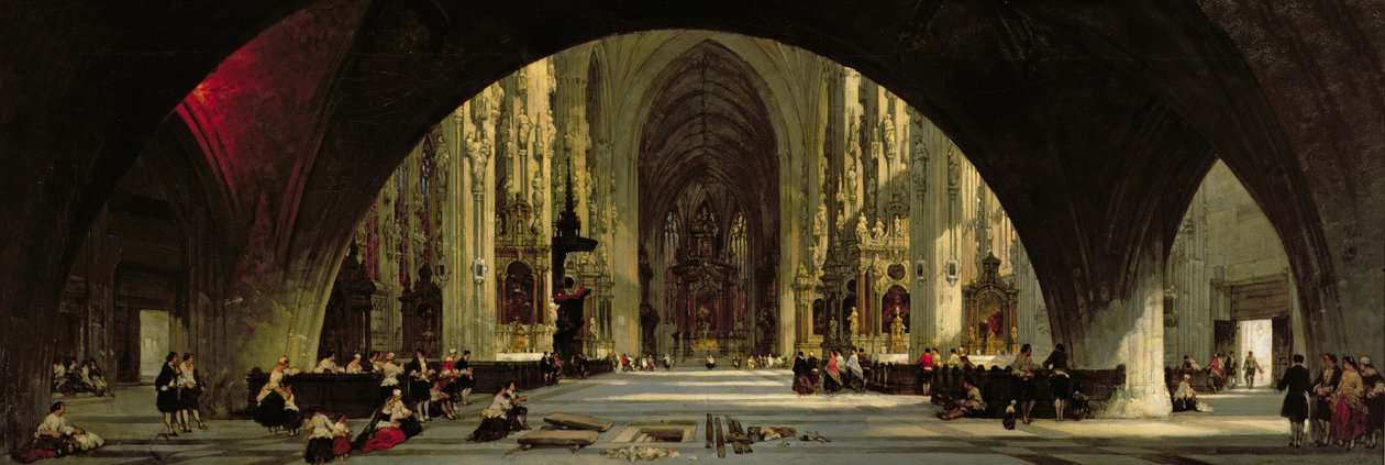 La catedral de San Esteban, Viena de David Roberts