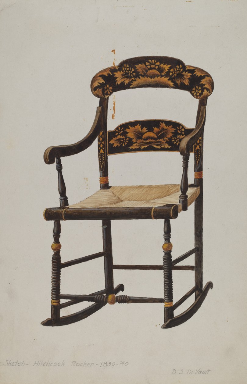 Mecedora Hitchcock de David S. De Vault