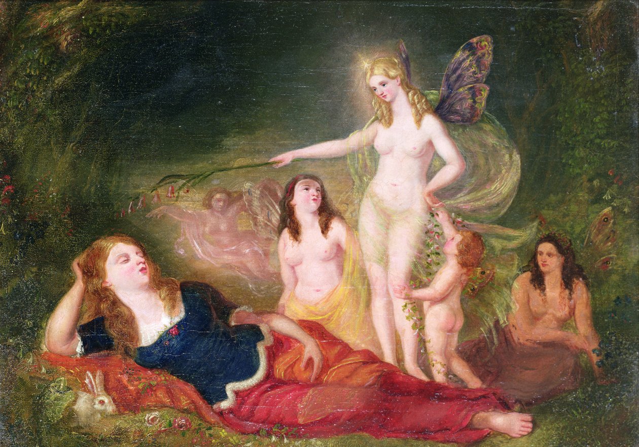 Sueño de una noche de verano, 1840 de David Scott