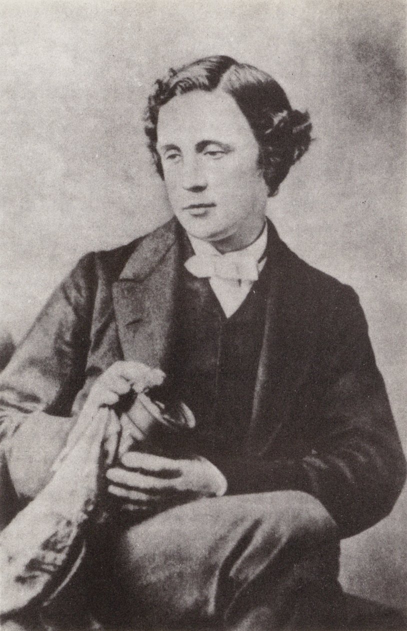 Lewis Carroll, escritor inglés (foto en blanco y negro) de David Scott Lieutenant-Colonel (after) Dodgson
