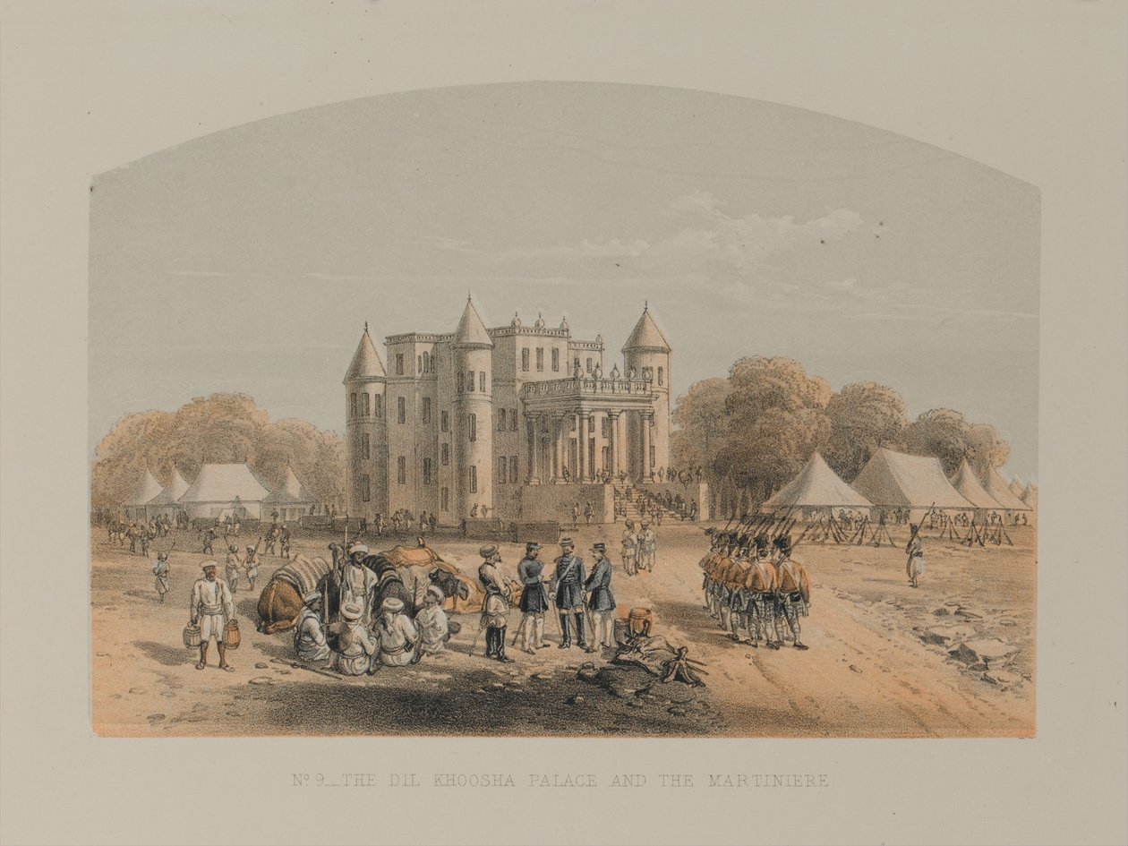 El Palacio Dil Khoosha de David Scott Lieutenant Colonel (after) Dodgson