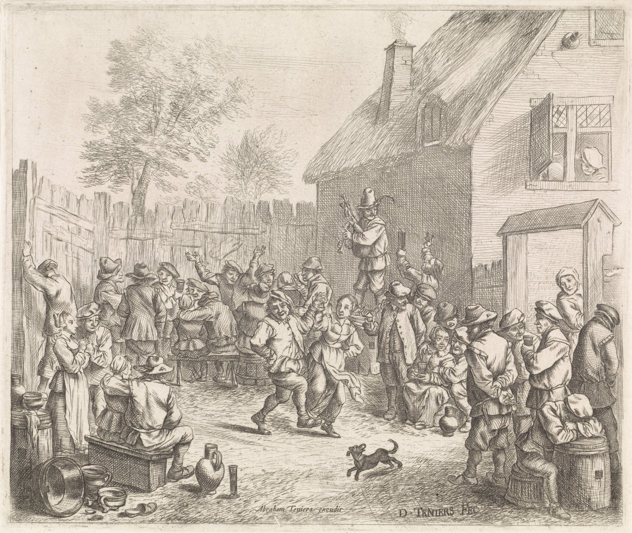 feria del agricultor de David Teniers (II)