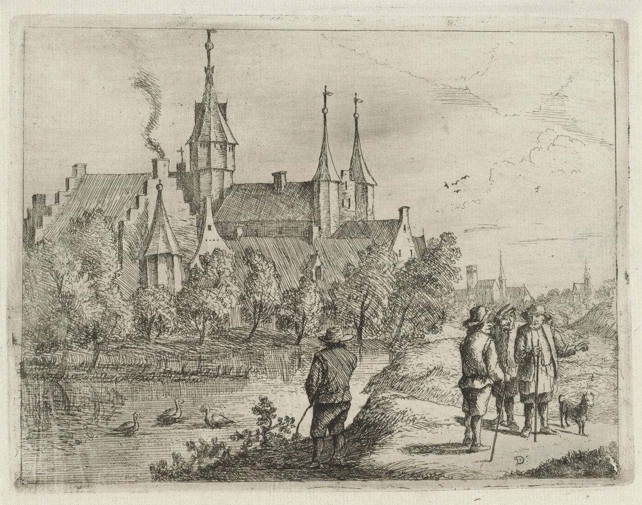 Castillo en el agua de David Teniers (II)