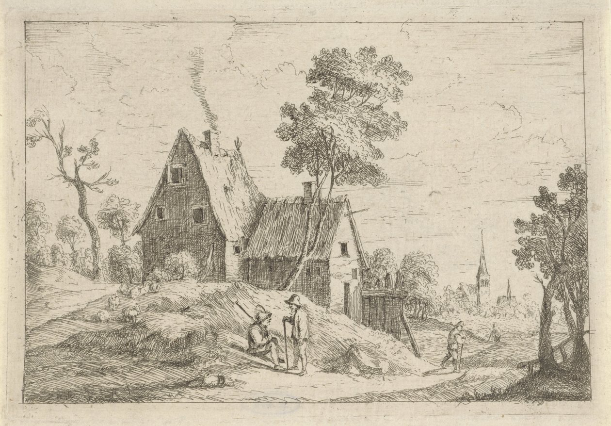 paisaje con una casa de David Teniers (II)