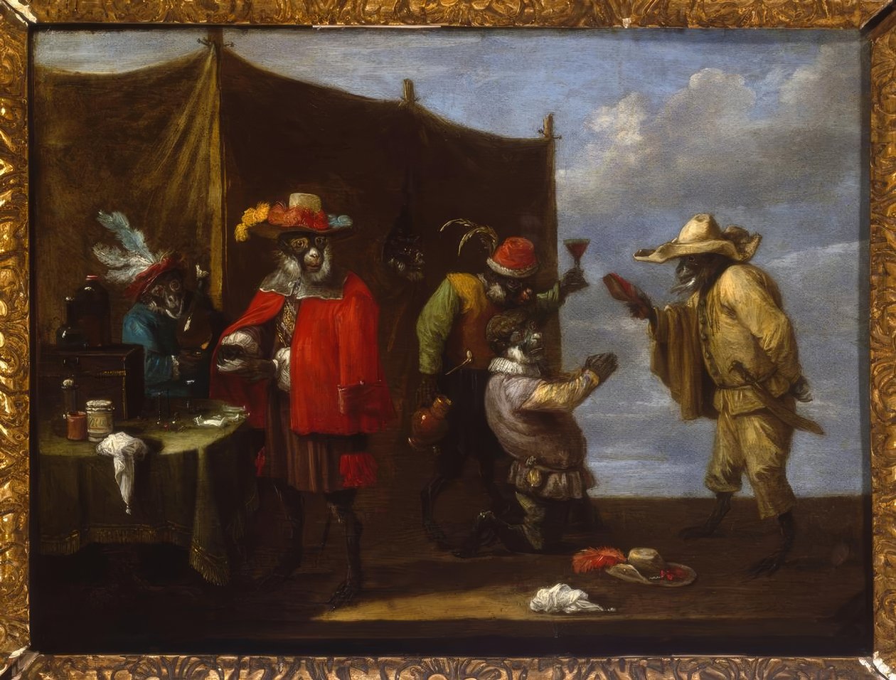 Singerie de David Teniers the Younger