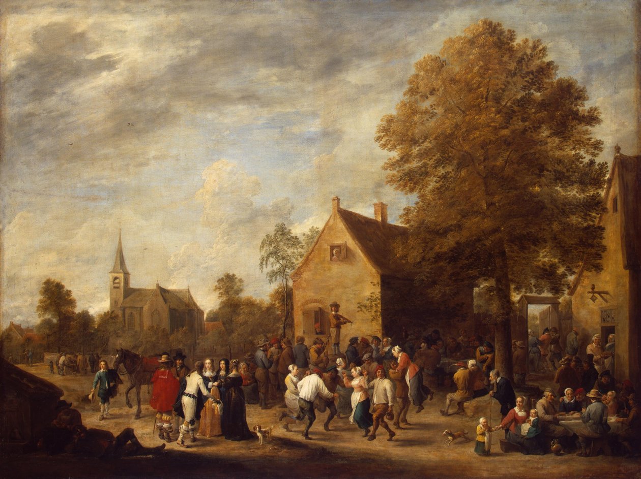 Fiesta rural de David Teniers the Younger