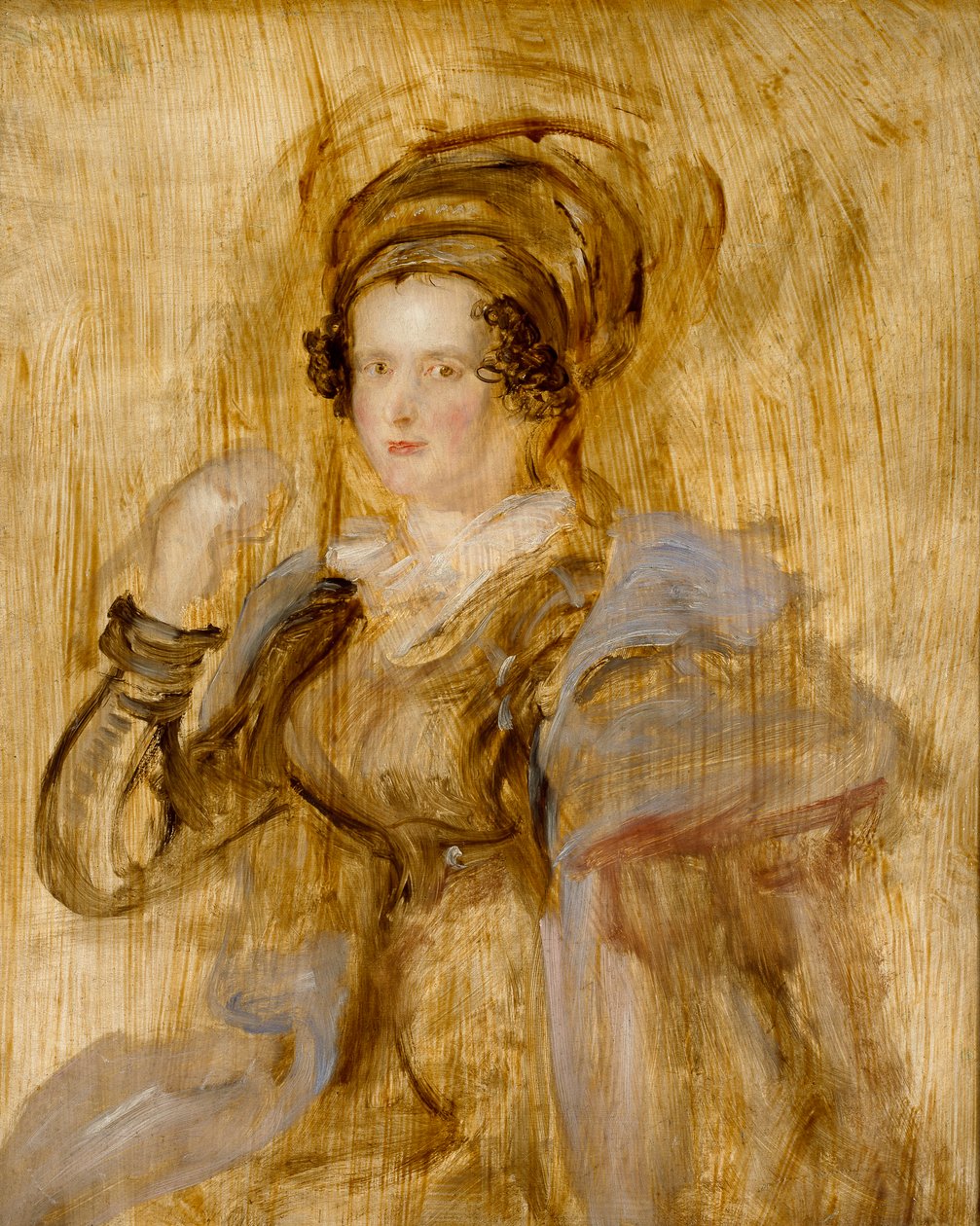 María, Lady Callcott, finales de la década de 1830 de David Wilkie