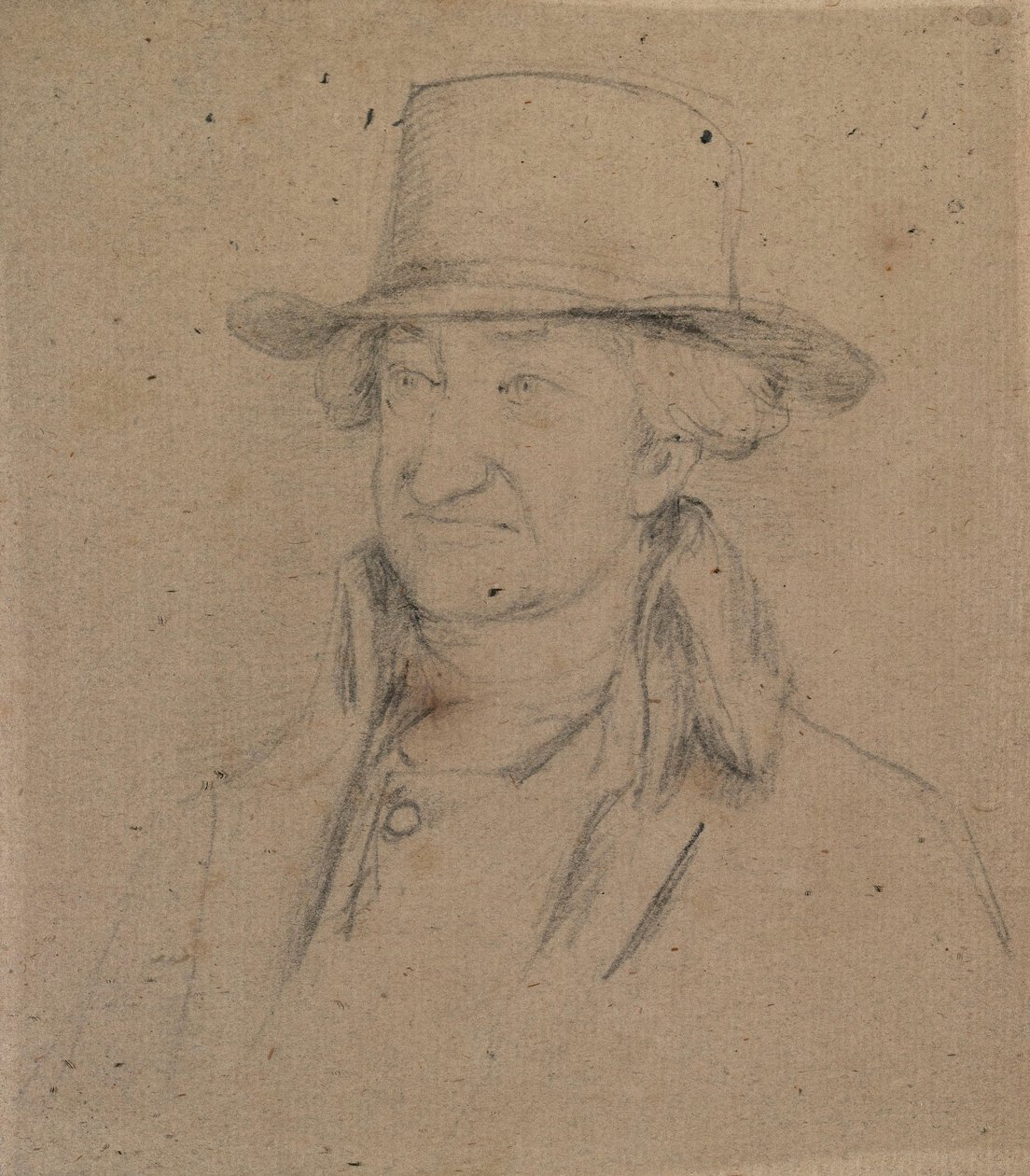 Retrato de un caballero con sombrero de David Wilkie