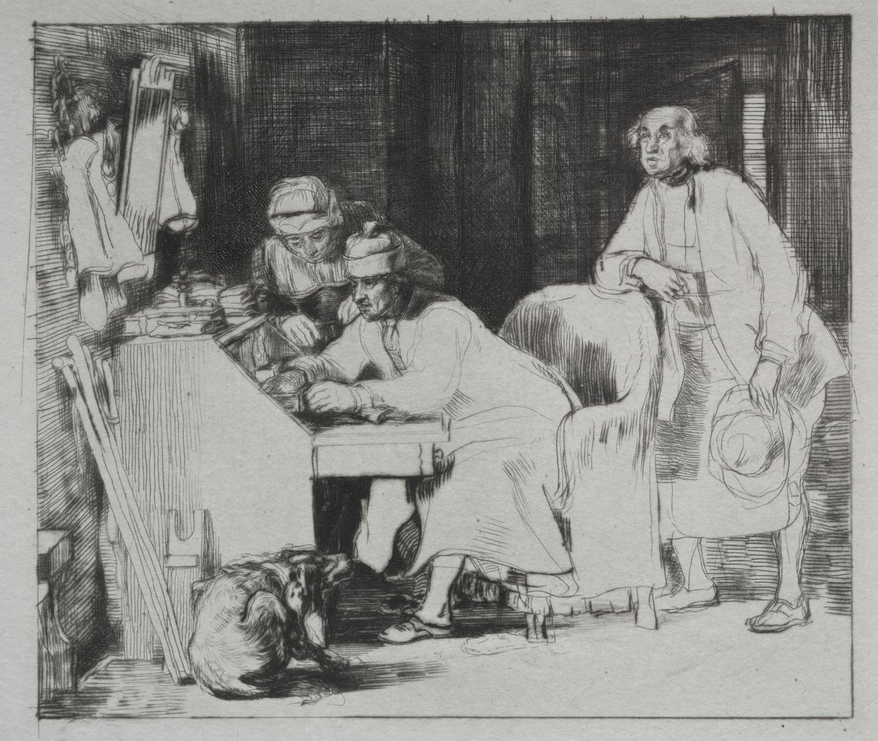 The Lost Receipt de David Wilkie
