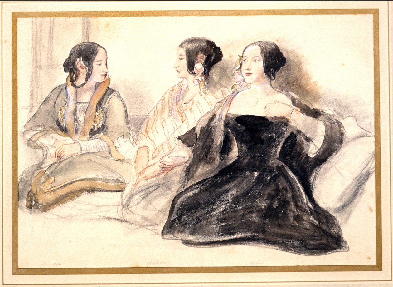 Las tres hermanas griegas de Therapia de David Wilkie