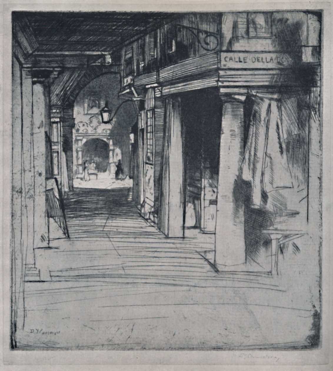 Calle Della Donna de David Young Cameron