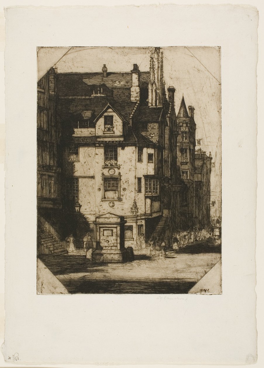 Casa de John Knox de David Young Cameron