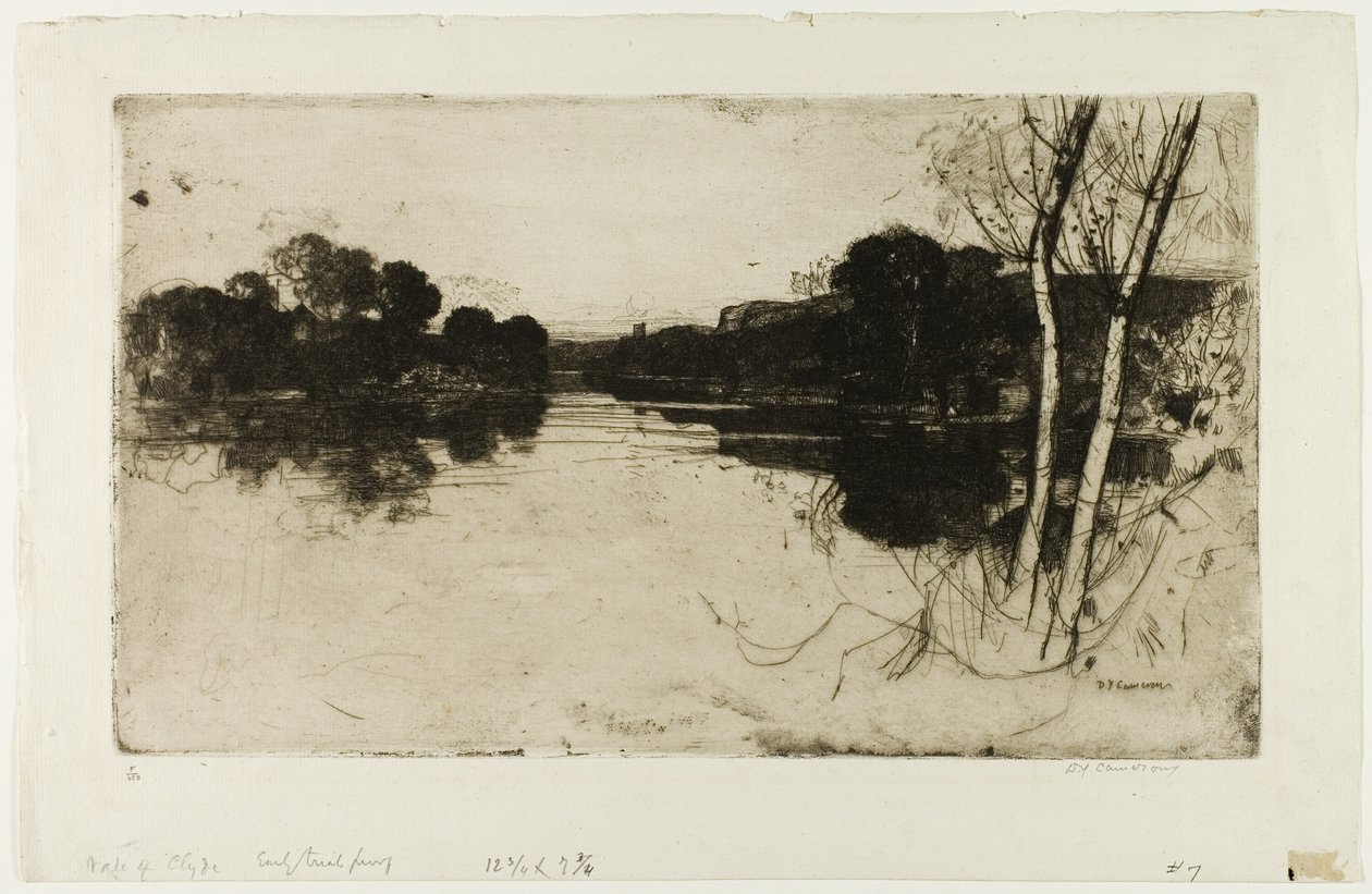El valle de Clyde de David Young Cameron