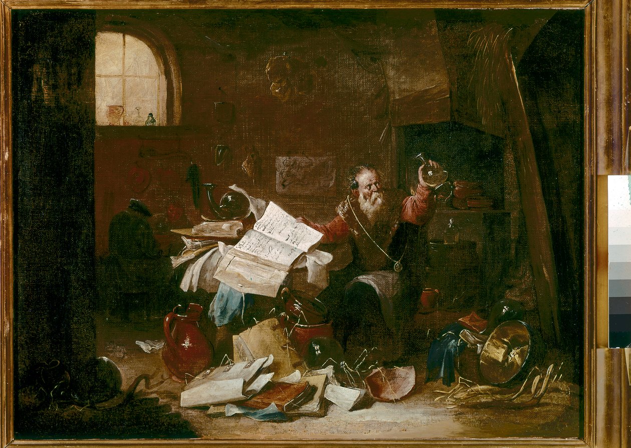 El Alquimista de David the Younger (attr. to) Teniers