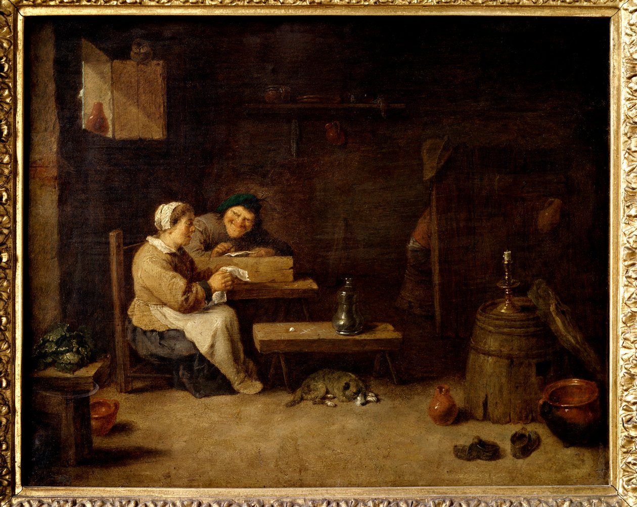 Interior de estaminet de David Teniers the Younger