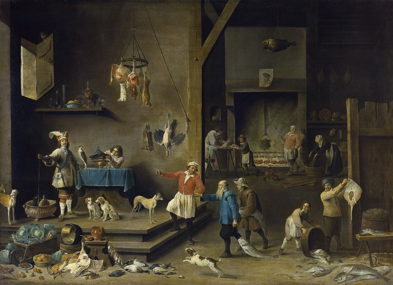 Cocina de David Teniers the Younger
