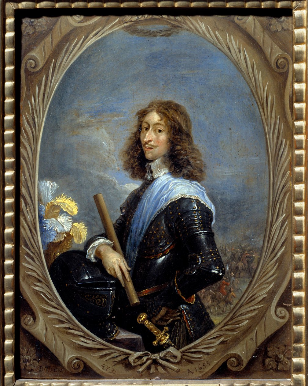 Retrato de Luis de Borbón, cuarto príncipe de Condé, llamado el Gran Condé de David Teniers the Younger
