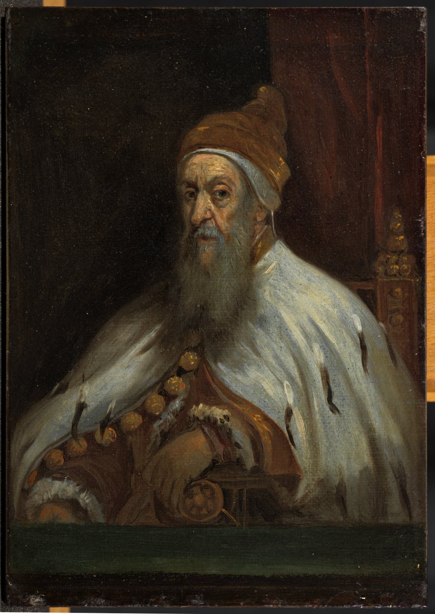 Retrato de un Dogo (después de Jacopo Tintoretto (atribuido a)) de David Teniers the Younger
