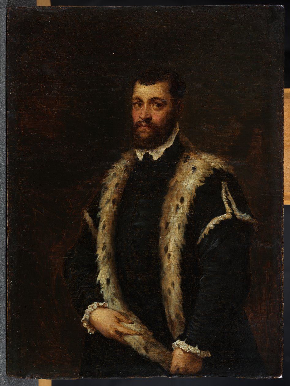Retrato de un hombre de David Teniers the Younger