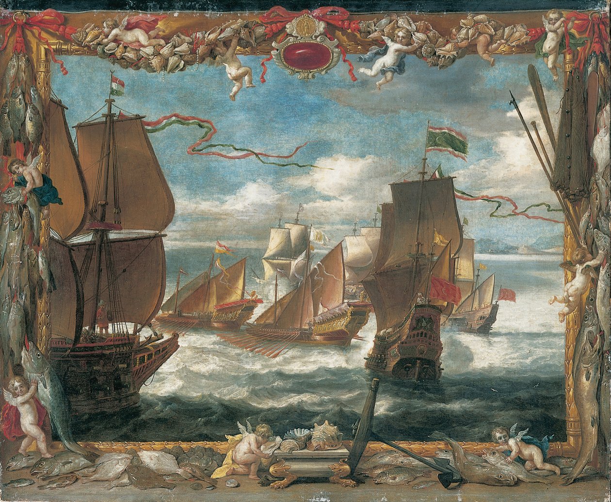 El Encuentro con la Flota Turca de David Teniers the Younger