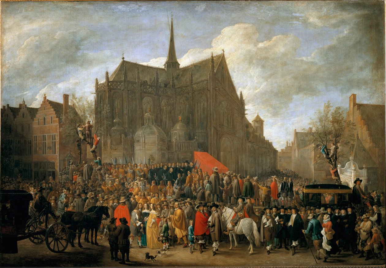 El juego del papegai en Bruselas de David Teniers the Younger