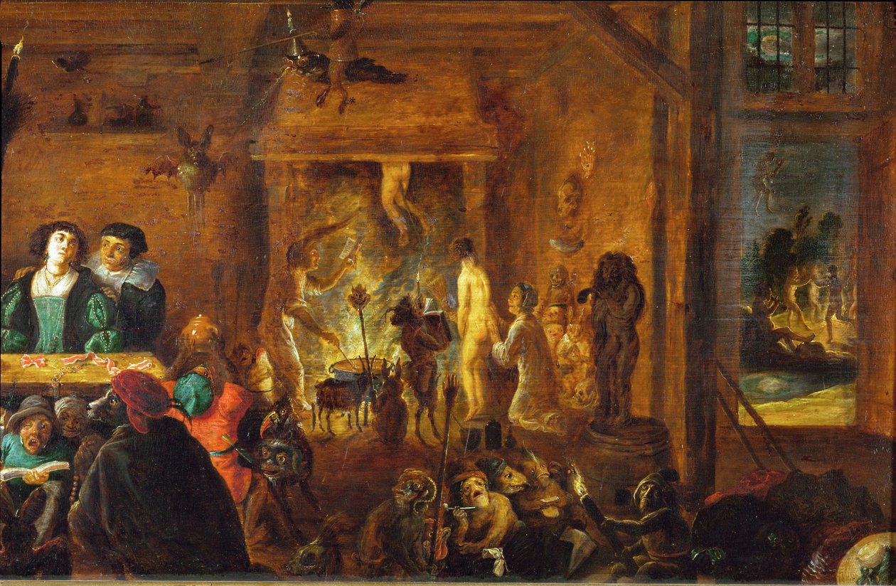 Sábado de brujas de David the Younger Teniers